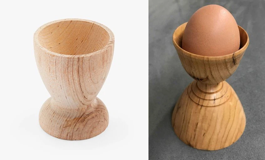 wood turning egg cups samples by cnc lathe (1) wood turning egg cups samples by cnc lathe (1)