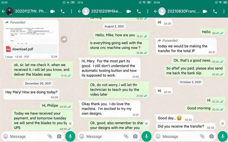 customer from whatsapp 2 customer from whatsapp 2